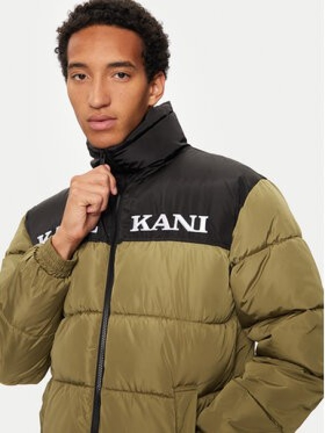 Karl Kani Kurtka zimowa Retro Essential 60760012 Zielony Regular Fit
