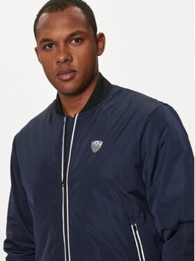 EA7 Emporio Armani Kurtka bomber 8NPB12 PN7LZ 1562 Granatowy Regular Fit