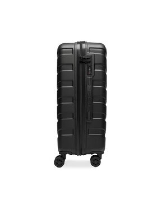 GINO ROSSI Walizka średnia CEO-GIN-M-001-05-BLACK Czarny