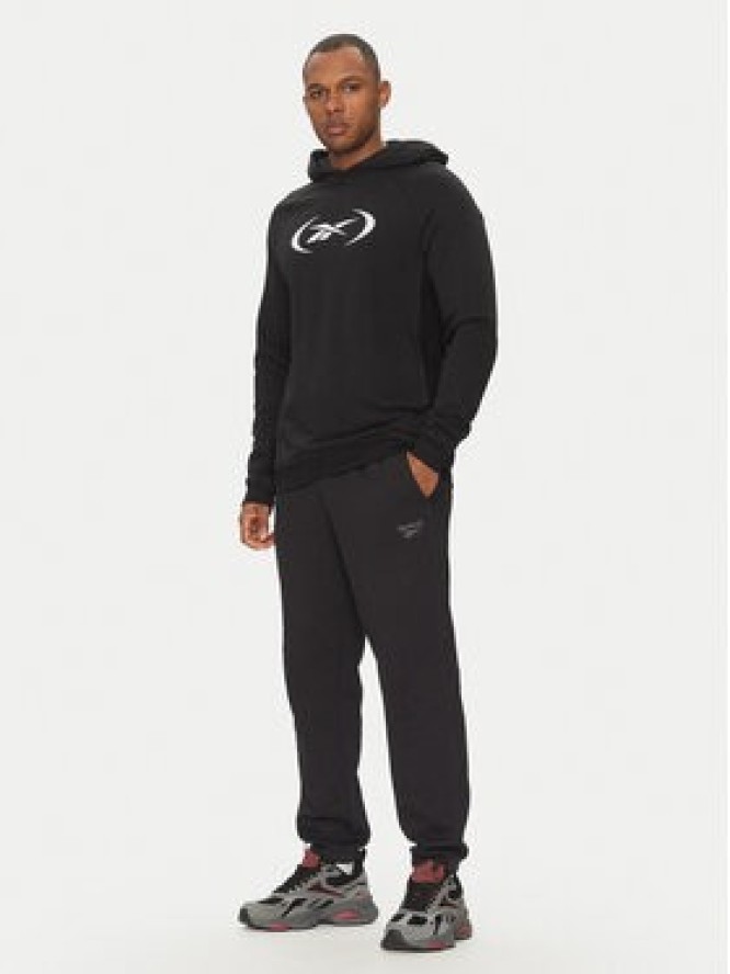 Reebok Bluza 100214852 Czarny Regular Fit
