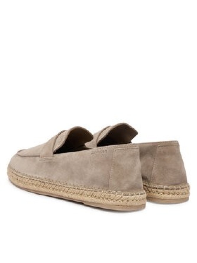 Calvin Klein Espadryle Espadrille Loafer Band Su HM0HM02072 Szary