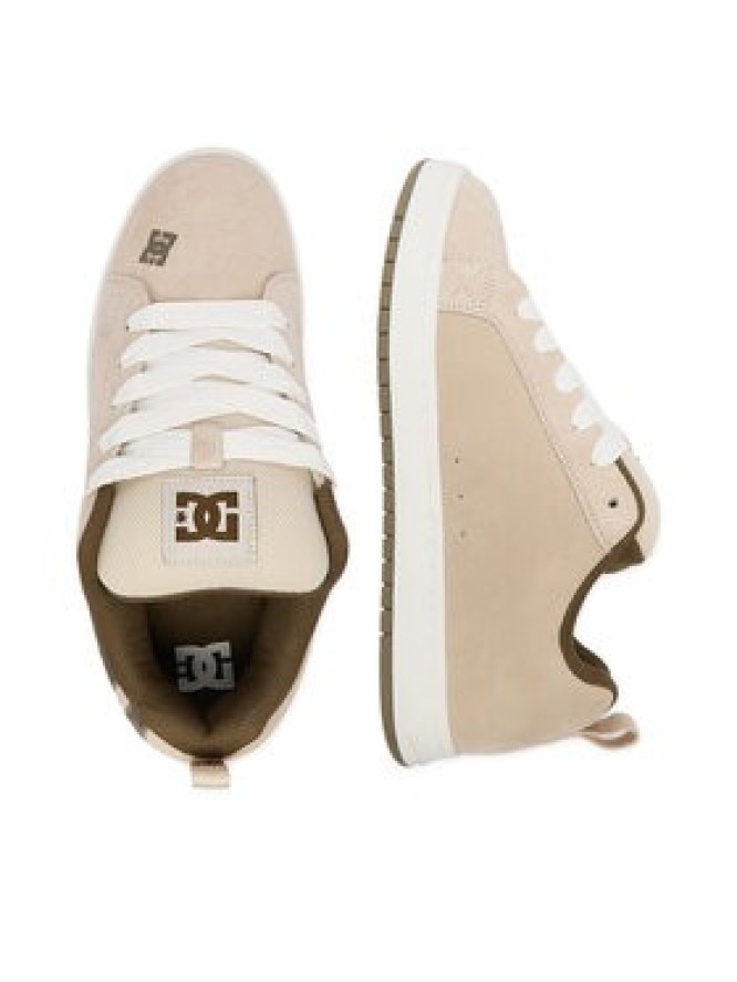 DC Shoes Sneakersy CEOWB-V5-10116M Beżowy