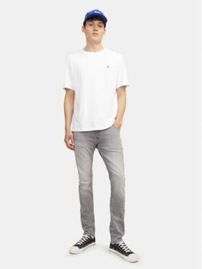 Jack & Jones Jeansy Glenn 12259333 Szary Slim Fit