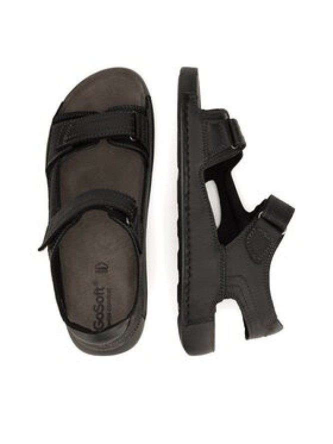 Go Soft Sandały CANNON-01 MI24 Czarny