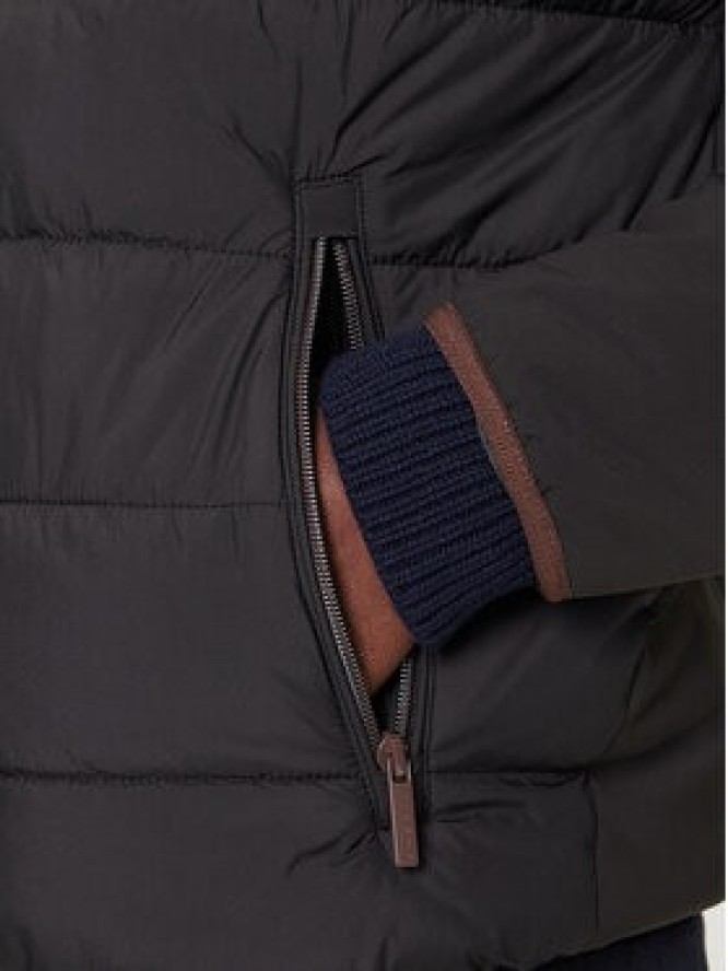 Bugatti Kurtka przejściowa 87 311 381 031 Czarny Regular Fit