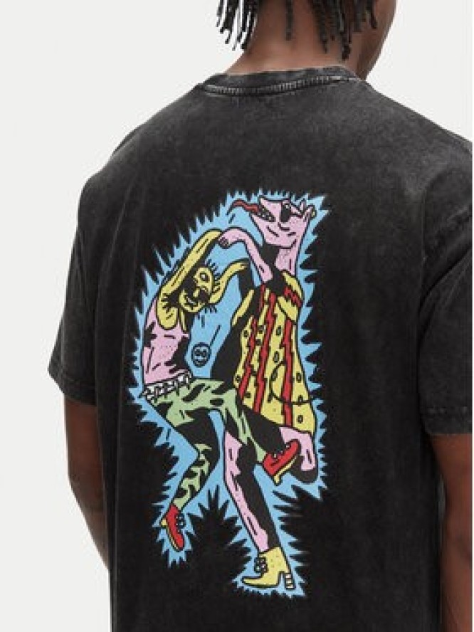 Volcom T-Shirt Bob Moleema 1 A4312553 Czarny Loose Fit