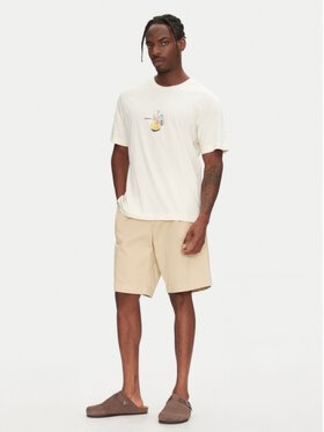 Jack & Jones T-Shirt Varenna 12273162 Beżowy Regular Fit