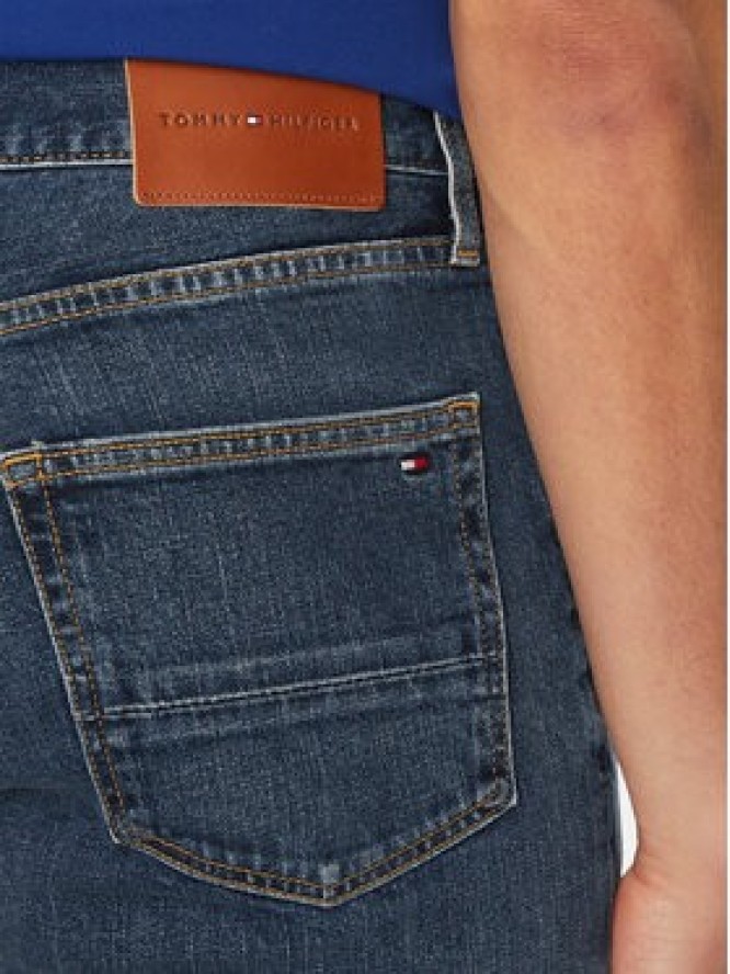 Tommy Hilfiger Jeansy Denton MW0MW38826 Niebieski Straight Fit