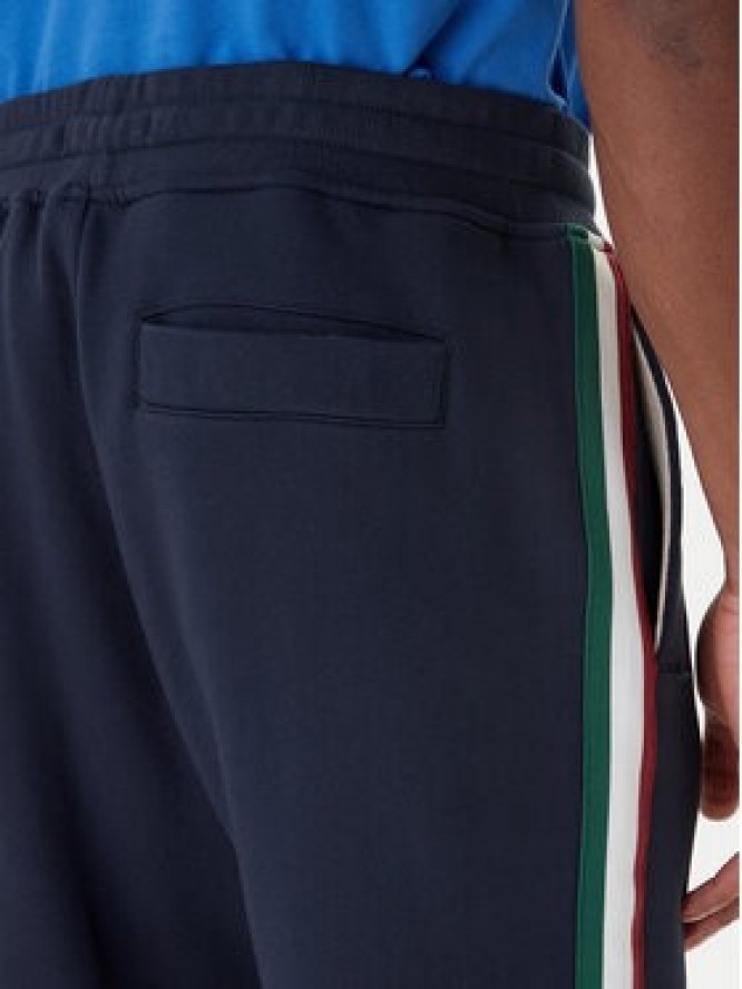 Aeronautica Militare Spodnie dresowe 261PF1005UF00677 Granatowy Regular Fit