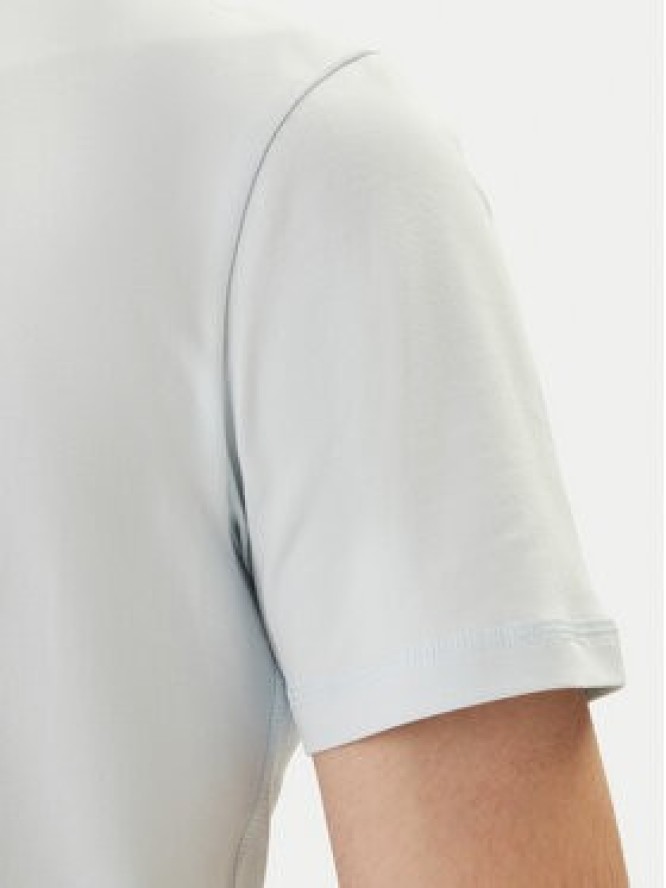 Guess T-Shirt M6GI10 K2991 Błękitny Slim Fit