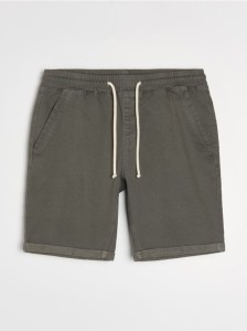 Szorty jeansowe jogger - zielony