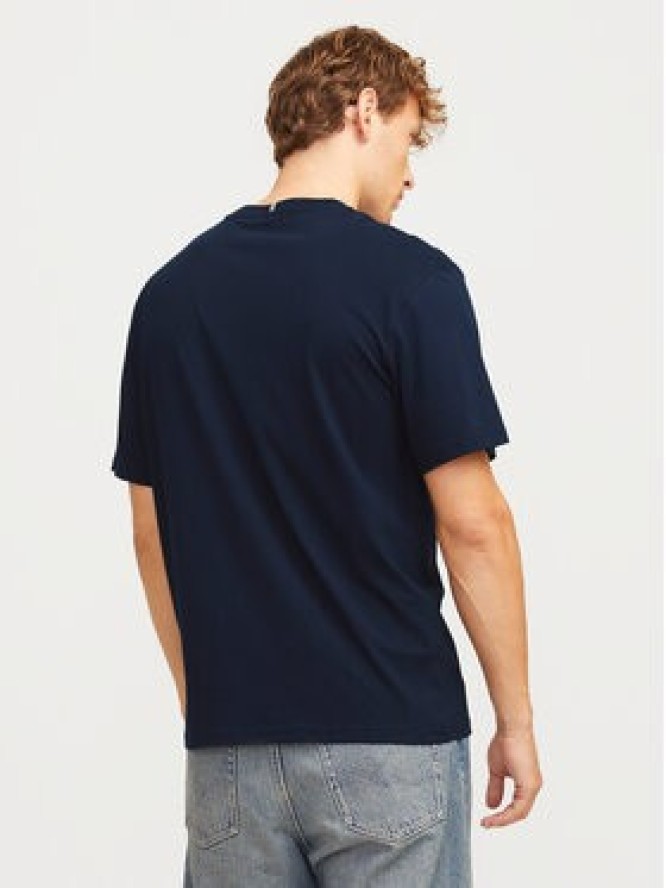 Jack & Jones T-Shirt Fredeiksberg 12262492 Granatowy Regular Fit