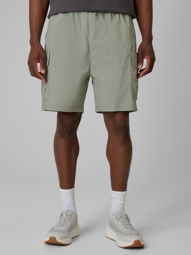 4F Spodenki tkaninowe męskie - khaki 3XL