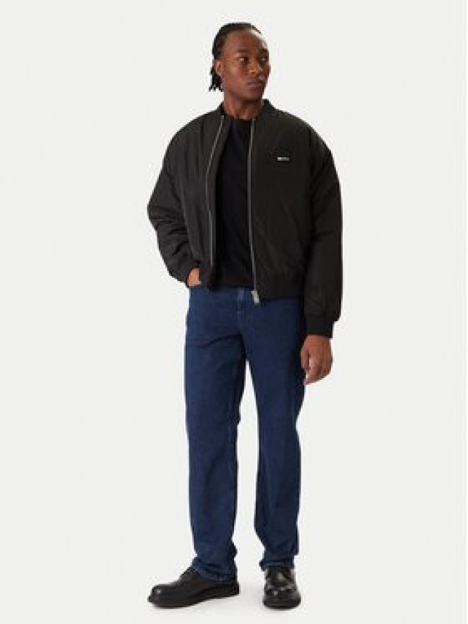 Karl Lagerfeld Jeans Kurtka bomber B1M15015 Czarny Regular Fit