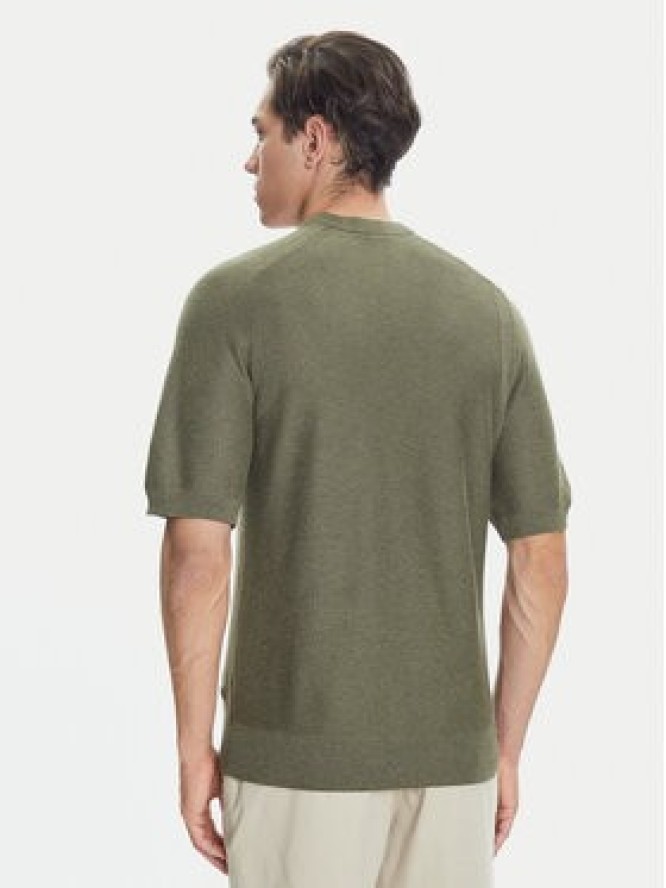 BOSS Sweter Kencel 50545678 Zielony Regular Fit