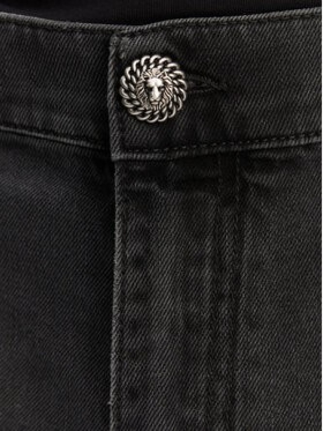 Balmain Jeansy DH1MI043DE68 Szary Regular Fit