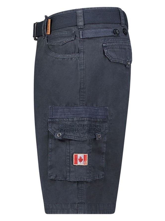 Canadian Peak Bermudy "Panoplieak" w kolorze granatowym rozmiar: S