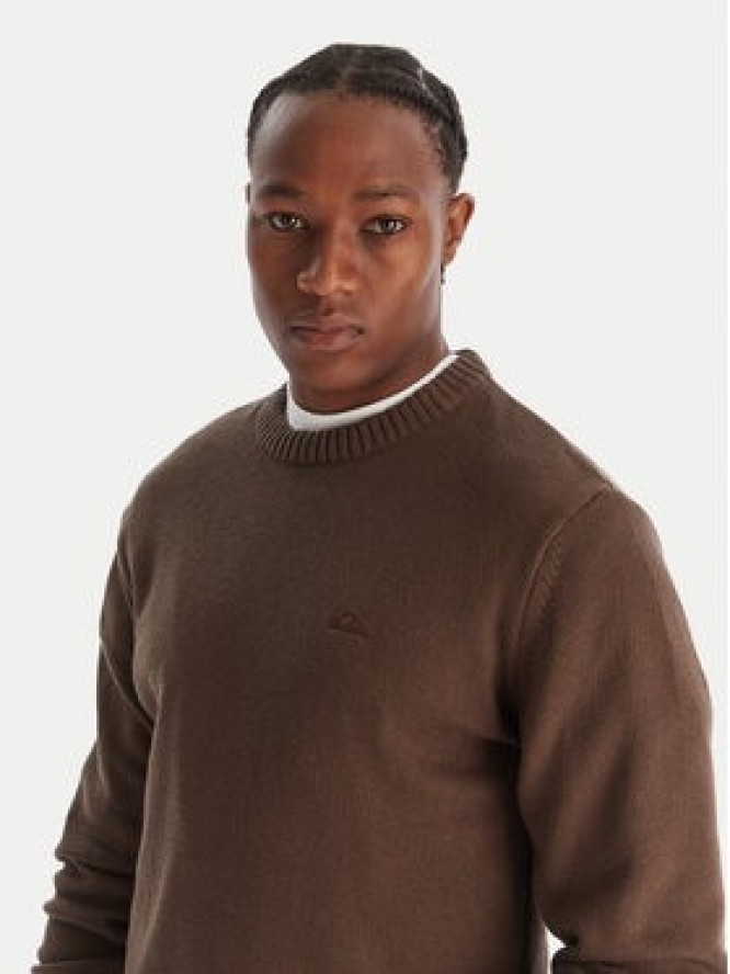 Quiksilver Sweter Salt Water EQYSW03326 Brązowy Regular Fit
