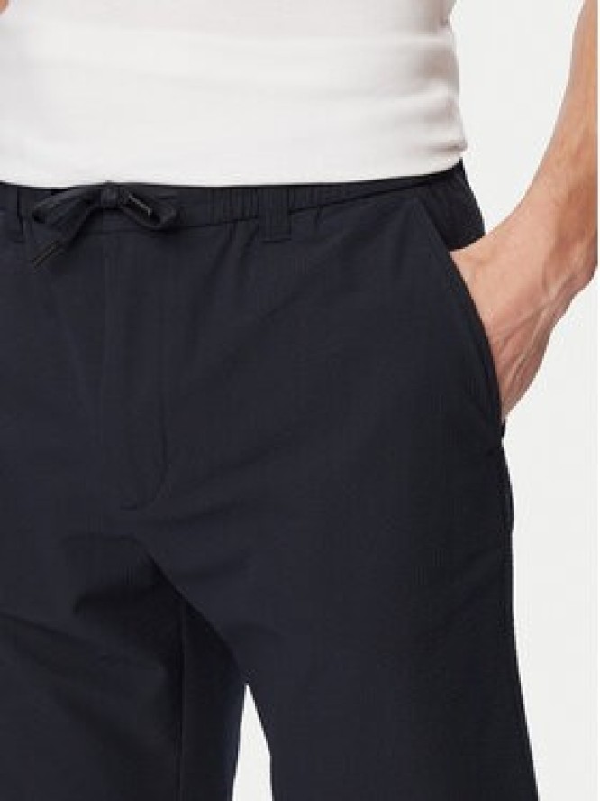 BOSS Szorty materiałowe 50562365 Granatowy Regular Fit