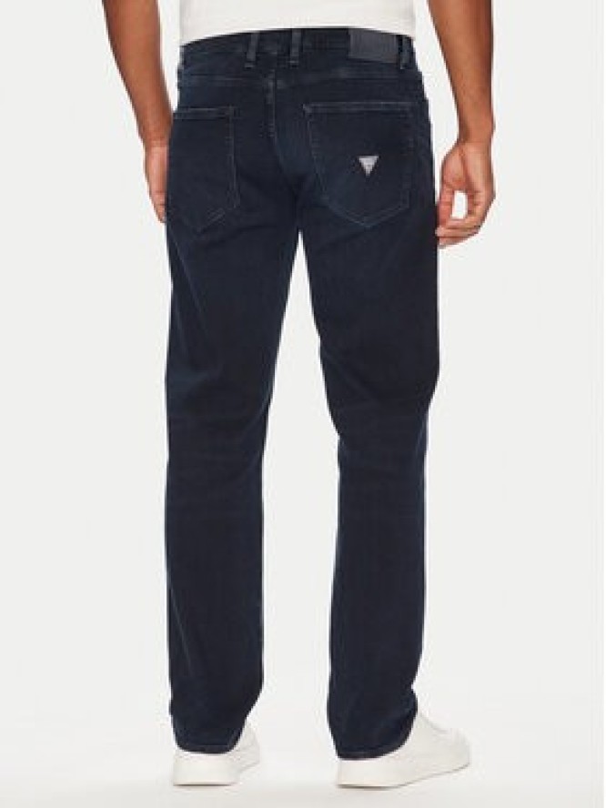Guess Jeansy M5YAN2 D5Q91 Granatowy Slim Fit