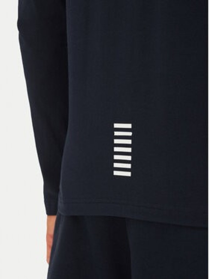 EA7 Emporio Armani T-Shirt 8NPT28 PJVQZ 1562 Granatowy Regular Fit