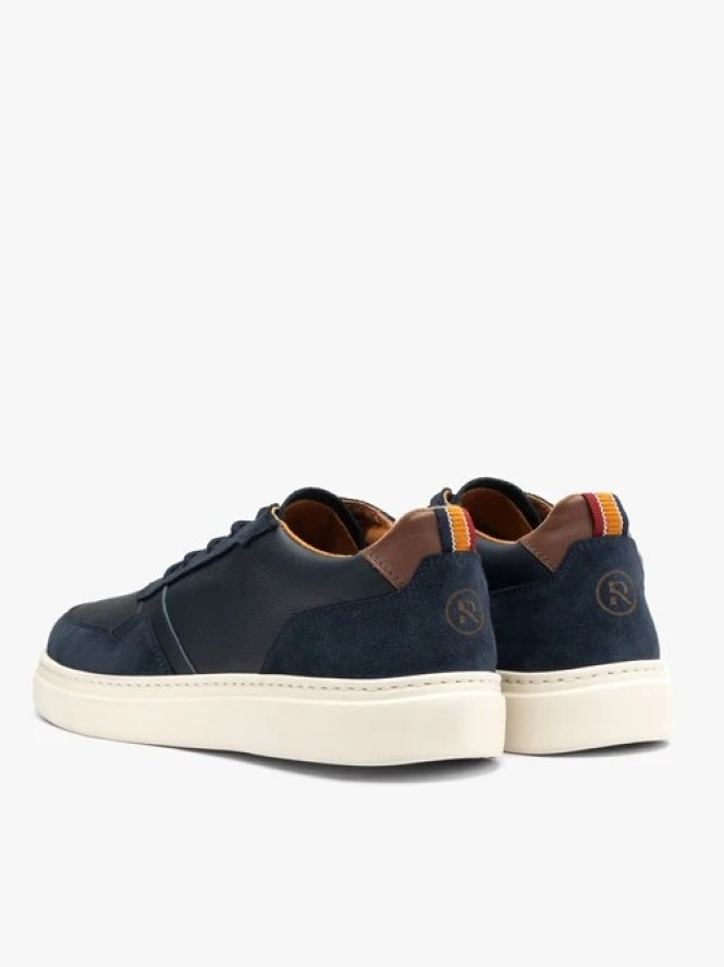 Granatowe sneakersy męskie