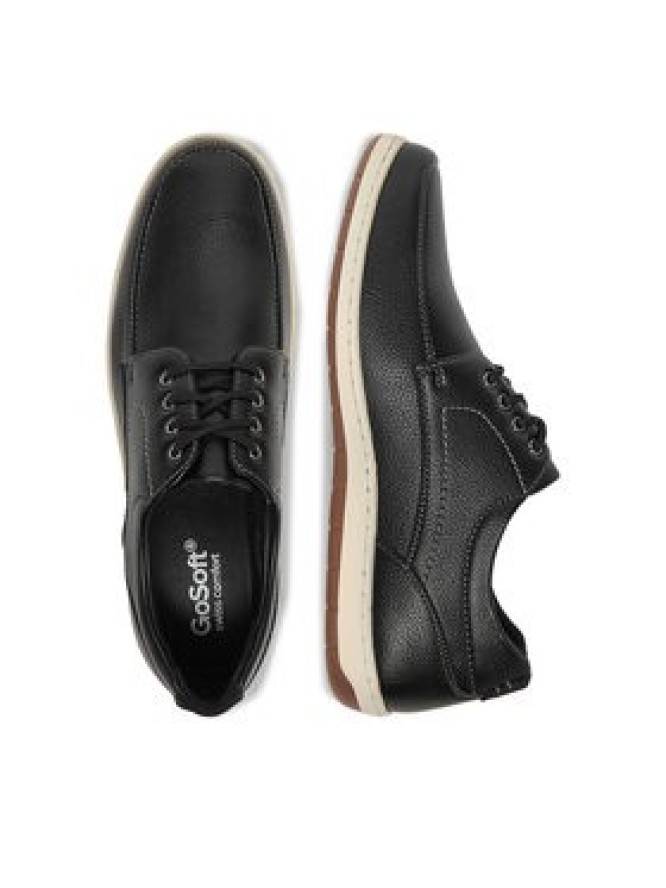 Go Soft Półbuty CEO-ROSS-02 MI25 Czarny