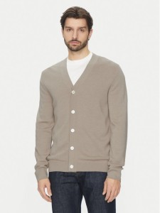 Selected Homme Kardigan Tray 16097127 Beżowy Regular Fit