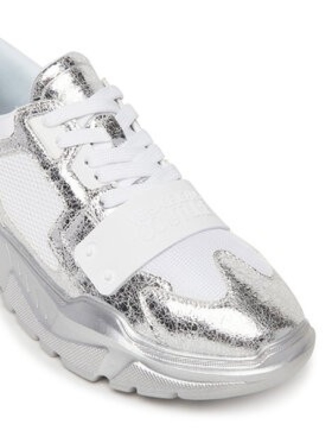 Versace Jeans Couture Sneakersy 78YA3SC4 Srebrny