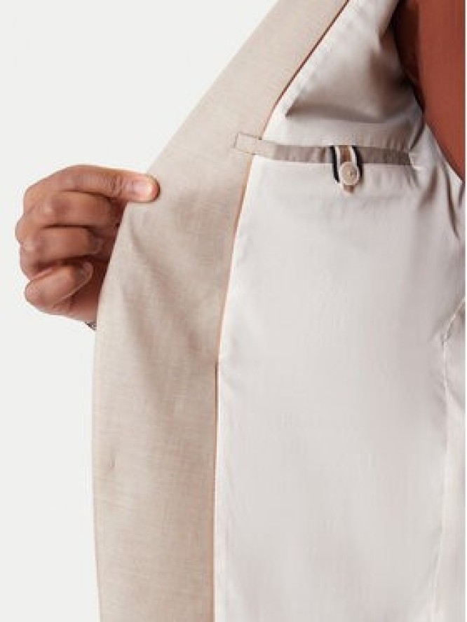 BOSS Garnitur Huge 50557273 Beżowy Regular Fit