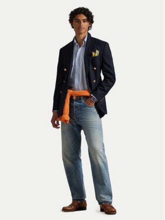 Polo Ralph Lauren Koszula 710B15595008 Niebieski Custom Fit