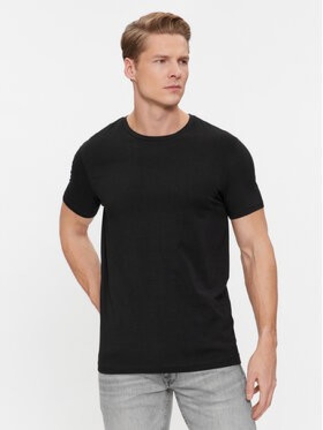 HUGO Komplet t-shirtów Round 50325440 Czarny Regular Fit
