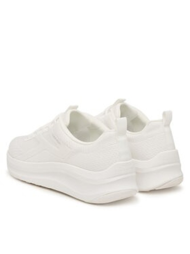 Calvin Klein Sneakersy Andrea - Chunky Ck Stripe Runner Trainers HM0HM02158 Biały