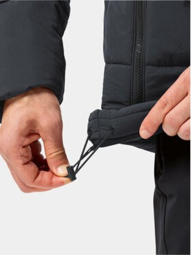 Jack Wolfskin Kurtka zimowa Karolinger Jkt 1207831 Czarny Regular Fit