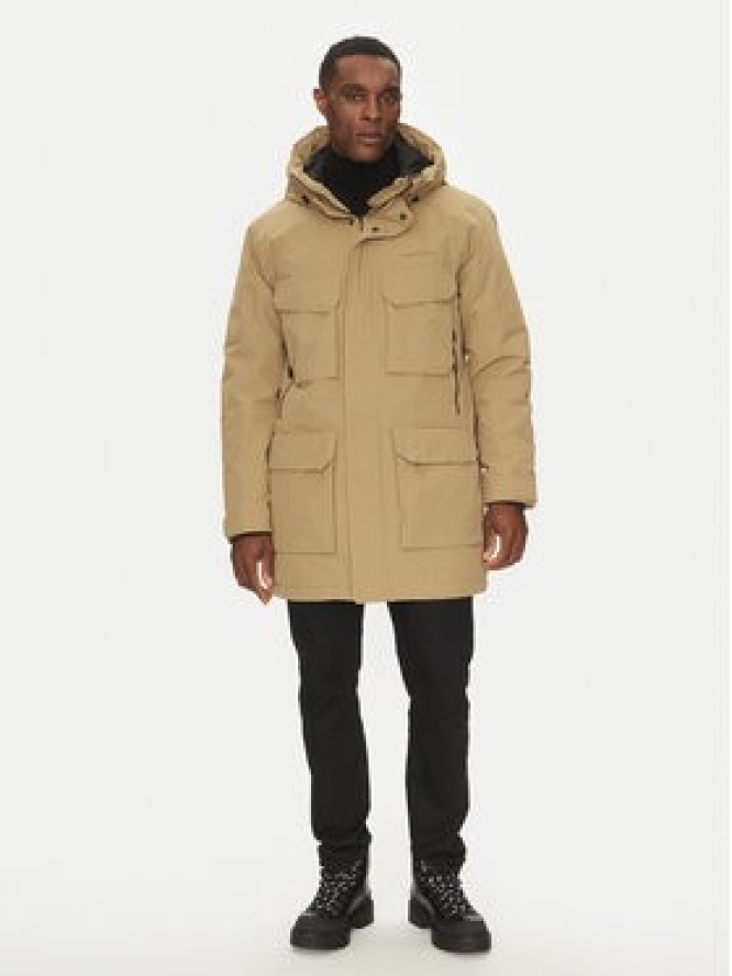 Didriksons Płaszcz zimowy Drew 505778 Beżowy Regular Fit