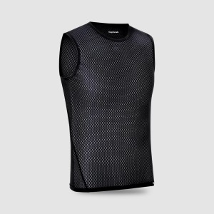 Gripgrab Ultralight Mesh Sleeveless Base Layer Black - XL