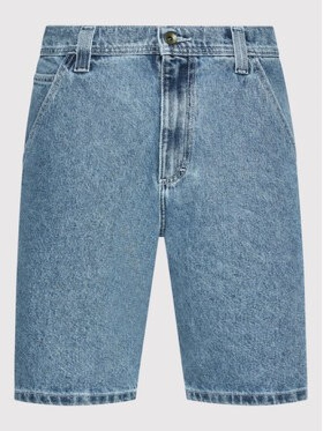 Vans Szorty jeansowe Drill Chore VN0A7S4S Niebieski Loose Fit