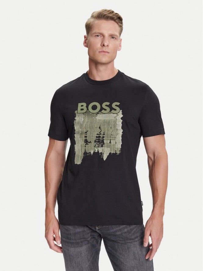 BOSS T-Shirt C-Thompson 214 50543916 Czarny Regular Fit
