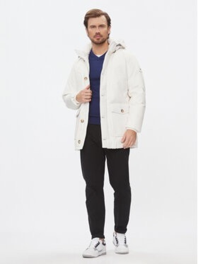 Tommy Hilfiger Kurtka puchowa Rockie MW0MW32779 Biały Regular Fit