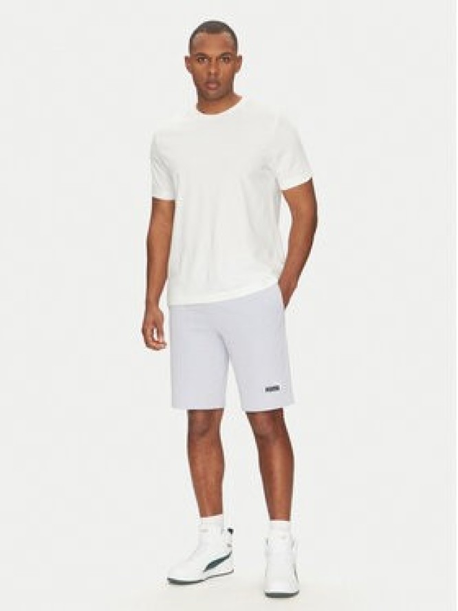 Puma Szorty sportowe Ess 684715 Błękitny Regular Fit