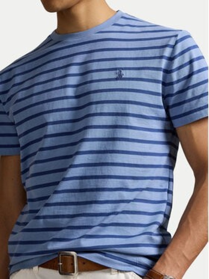 Polo Ralph Lauren T-Shirt 710938134009 Niebieski Custom Slim Fit