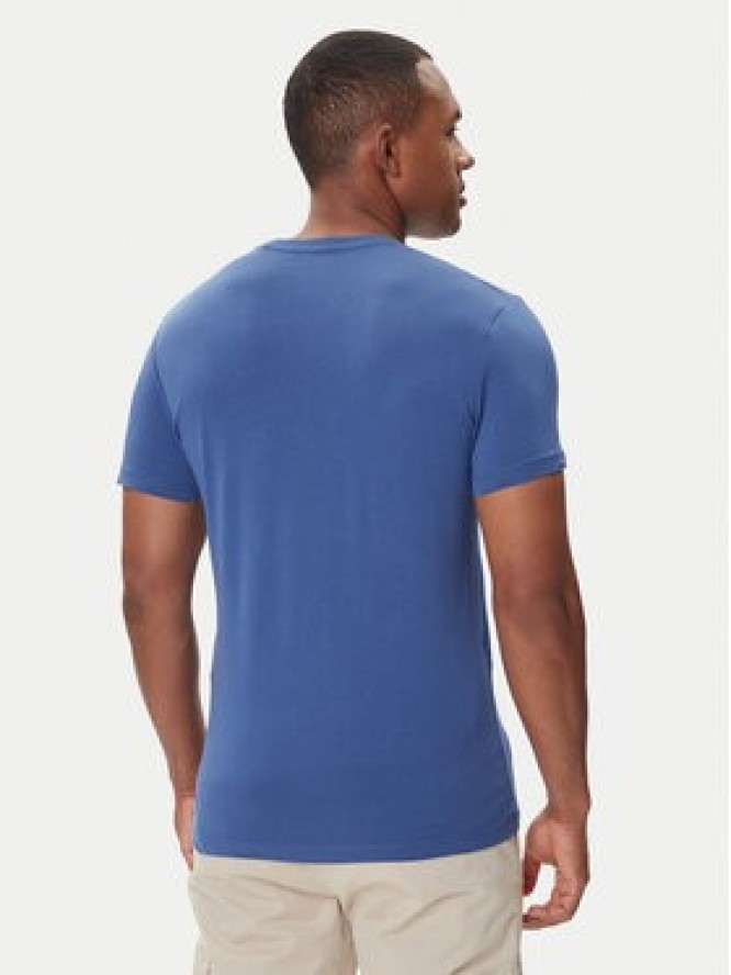 Pepe Jeans T-Shirt Original Stretch N PM5010132 Granatowy Regular Fit