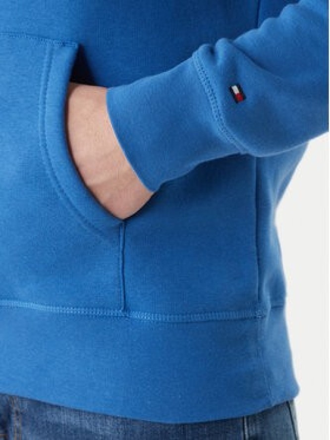 Tommy Hilfiger Bluza Logo MW0MW11599 Niebieski Regular Fit