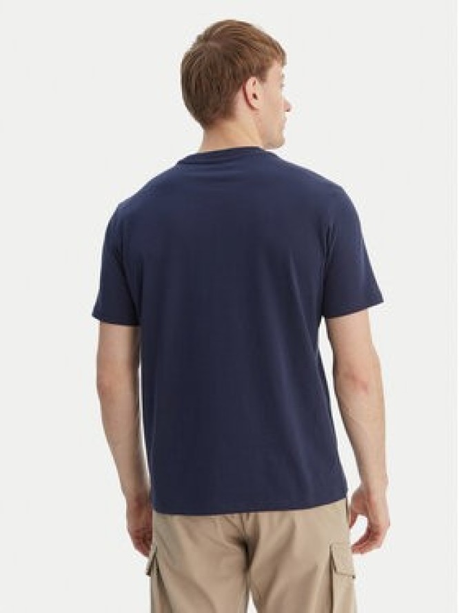 Napapijri T-Shirt S-Phos NP0A4G5A Granatowy Relaxed Fit