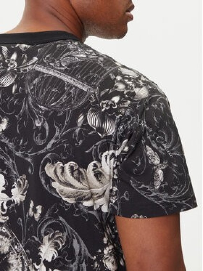 Versace Jeans Couture T-Shirt 79GAH6R0 JS516 Czarny Regular Fit