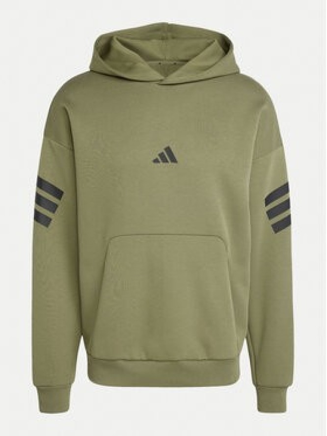 adidas Bluza Future Icons 3-Stripes JD4856 Zielony Regular Fit