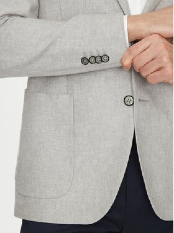 Michael Kors Marynarka MK0SB01083 Szary Regular Fit