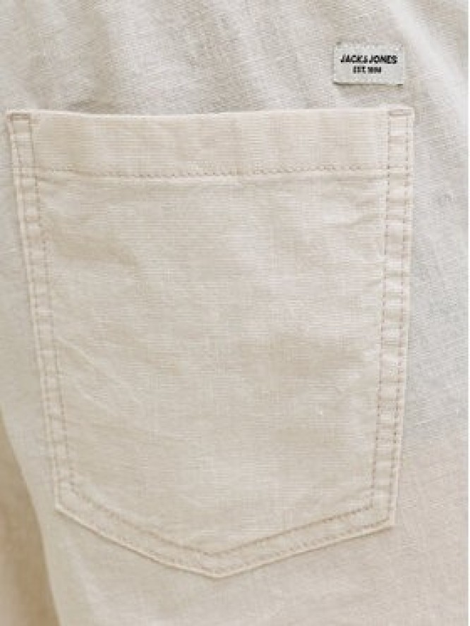 Jack & Jones Szorty materiałowe Jaiden 12293768 Beżowy Relaxed Fit