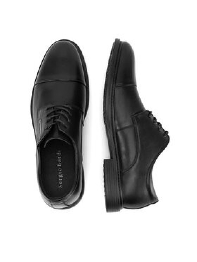 Sergio Bardi Półbuty MF1651-2Z Czarny