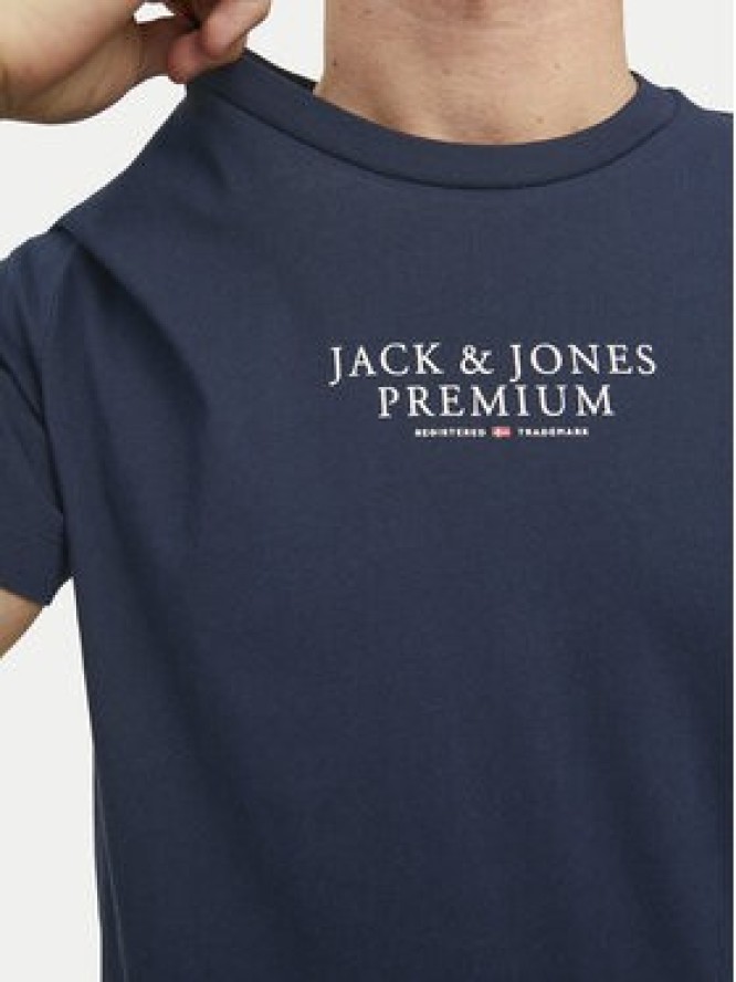 Jack & Jones T-Shirt Archie 12217167 Granatowy Regular Fit